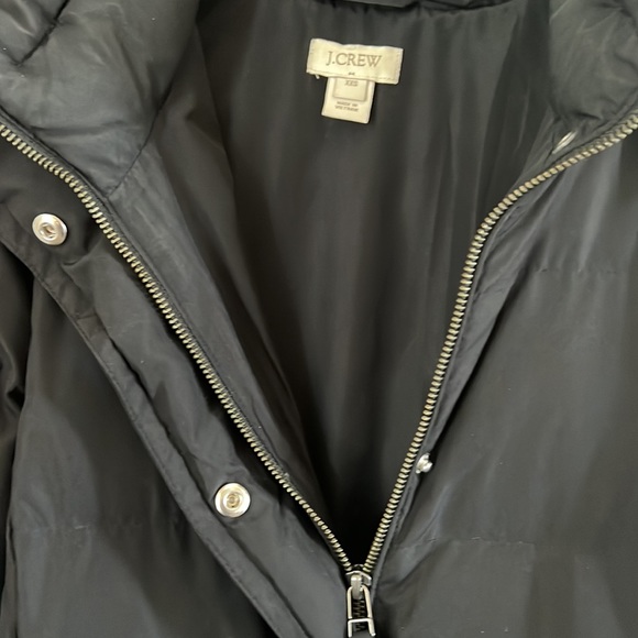 J.Crew long hooded puffer jacket - Picture 3 of 3
